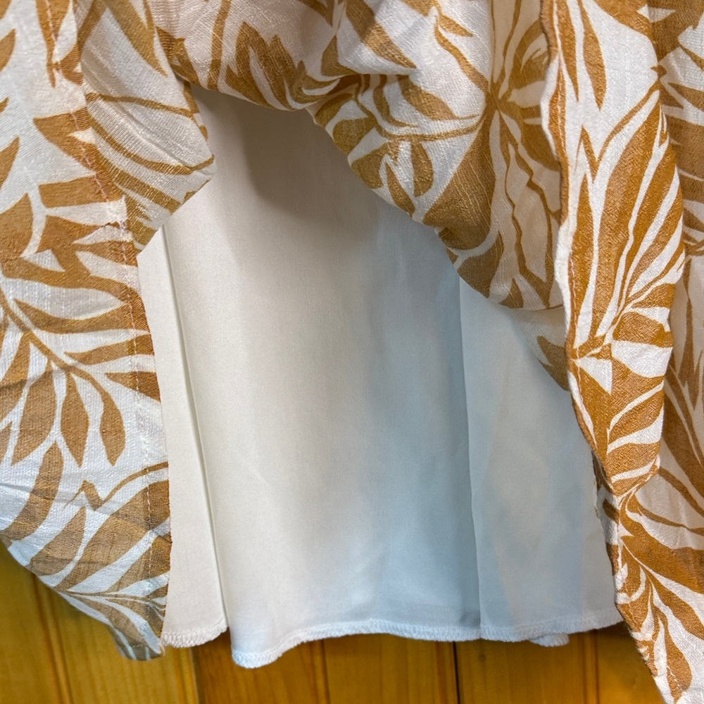 Love Blossom Floral Leaf Print Dress - Picture 10 of 11